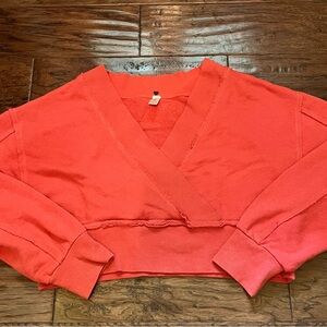 La Hearts Crossover Sweater